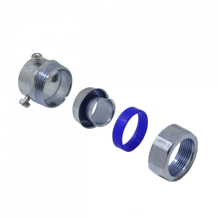 Adaptador Metalico Flexible para Conduit EMT de Clickbox