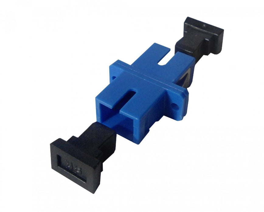 Adaptador SC-SC Azul SM SX-Simplex para Fibra Clickbox