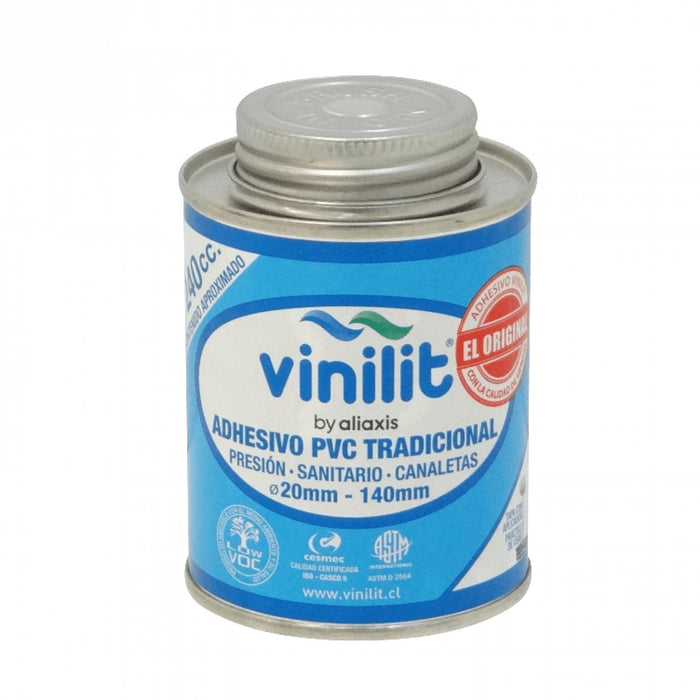 Adhesivo PVC para tubos conduit 240cc Clickbox