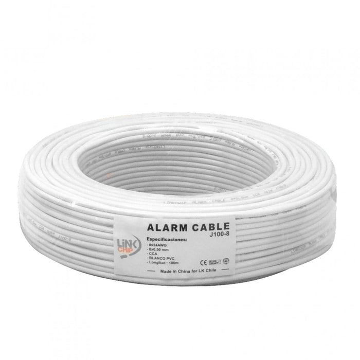 Alambre telefónico redondo 24AWG 4 pares CCA Clickbox