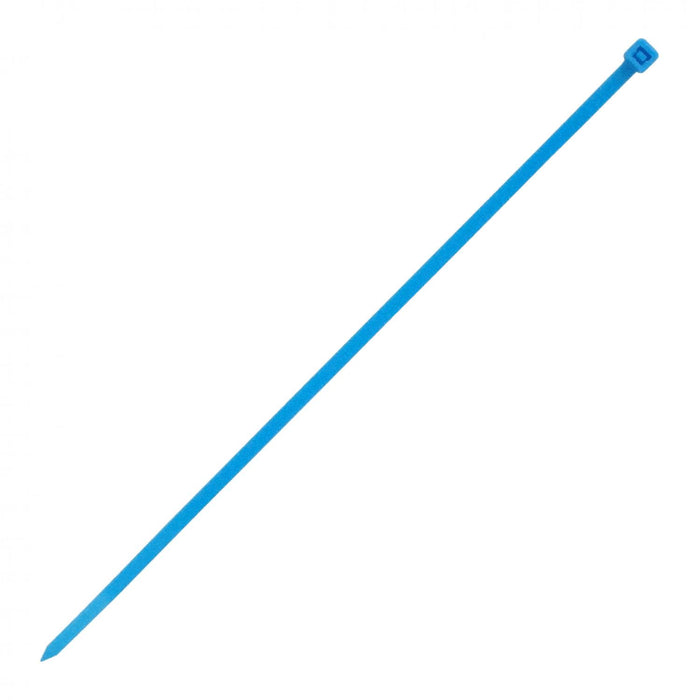 Amarra Plástica Nylon 3.5x200mm Azul Amarraje 50 Clickbox