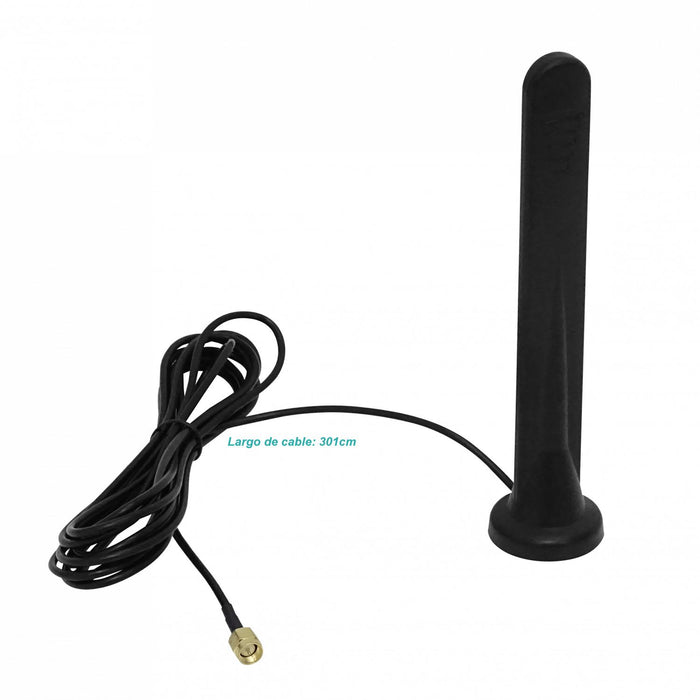 Antena omnidireccional 6GHz 15dBi SMA-M. Clickbox