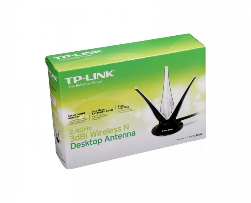 Antena omnidireccional TP-LINK 3-RPSMA-M 1MT 3dBi Clickbox