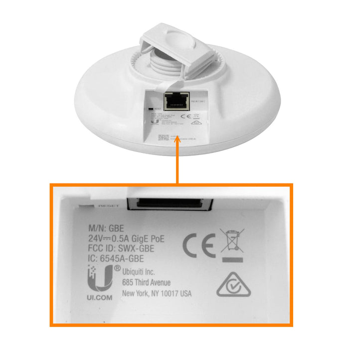 Antena Ubiquiti 60GHz y 5GHz 17/10dBi Clickbox