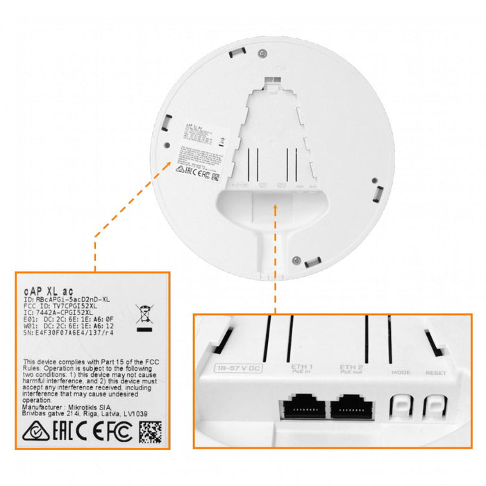 Antena WiFi de alta potencia 2,4GHz y Clickbox