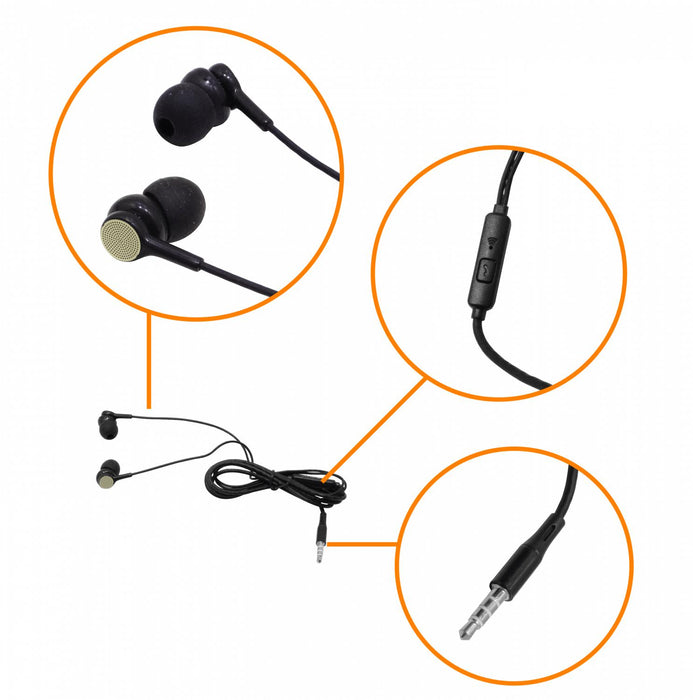 Audífono con micrófono y aislamiento de sonido Clickbox