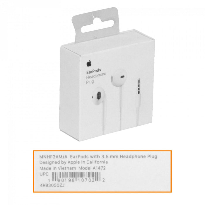 Audífonos con cable de 3,5mm para APPLE 3.5mm Clickbox