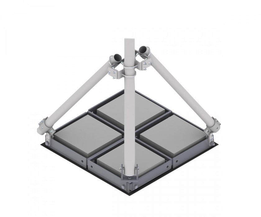 Base para mástil de antena Clickbox