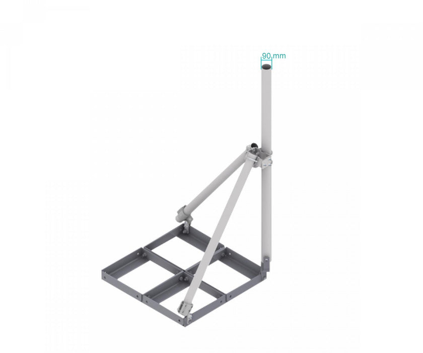 Base para mástil de antena Clickbox