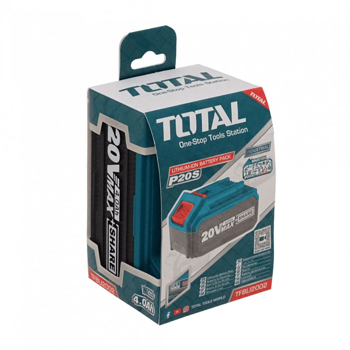 Batería de litio recargable 20V 4Ah Clickbox