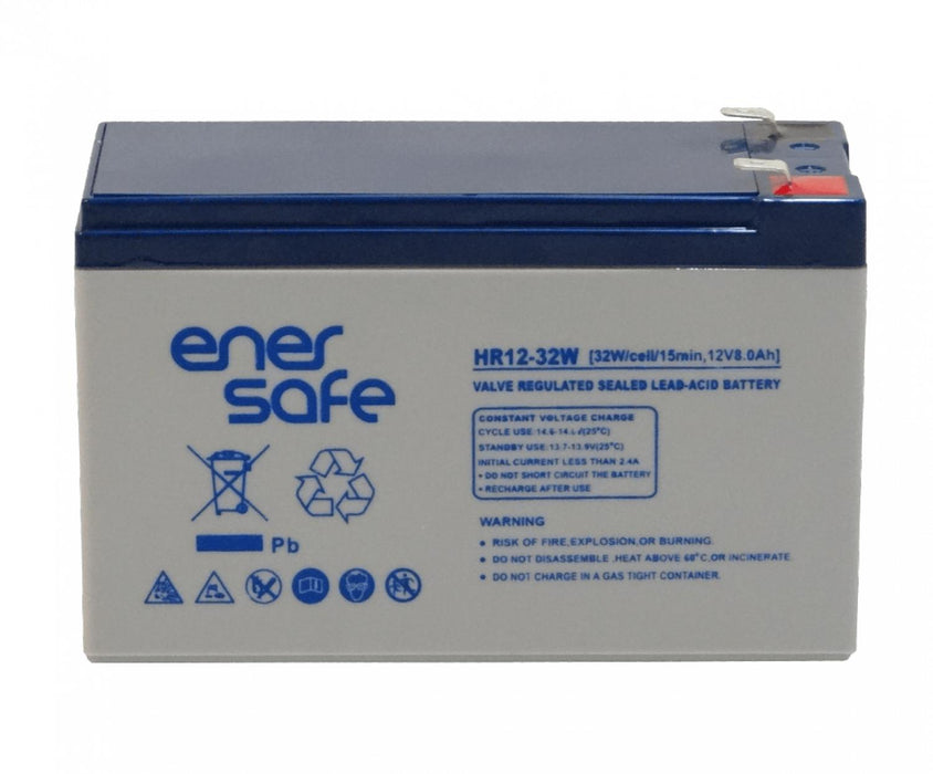 Batería sellada VRLA HR12-32W 7AH para sistemas Clickbox