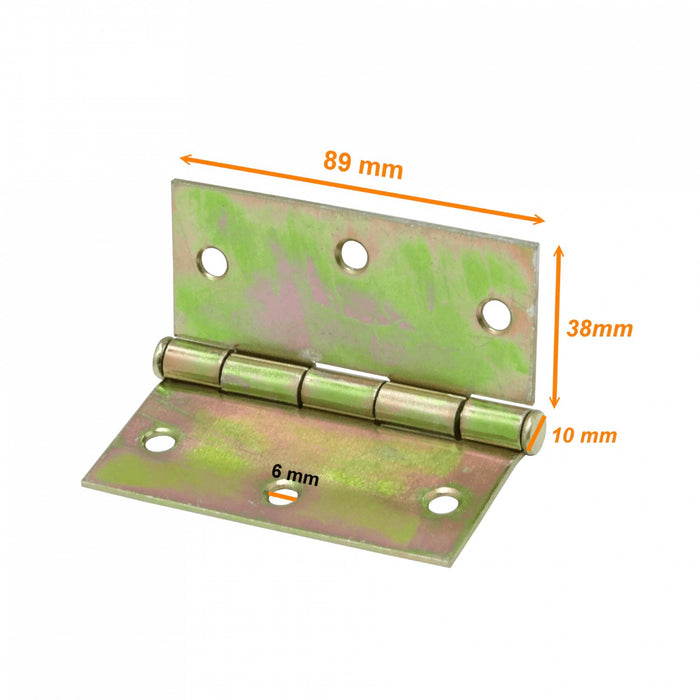 Bisagra 2-Bisagras 3,5x3,5-Pulg x2,0 con Clickbox