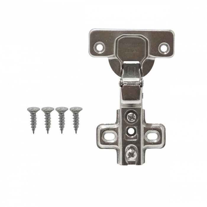 Bisagra semi-curva para muebles con cazoleta de Clickbox