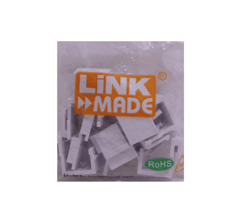 Bolsa de 10 tapas blancas para módulos ciegos Clickbox