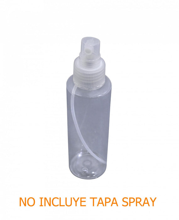 Botella PET transparente 120ml sin tapa Clickbox