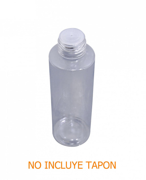 Botella PET transparente 120ml sin tapa Clickbox