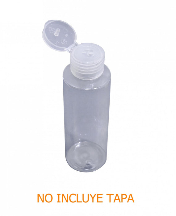 Botella PET transparente 120ml sin tapa Clickbox