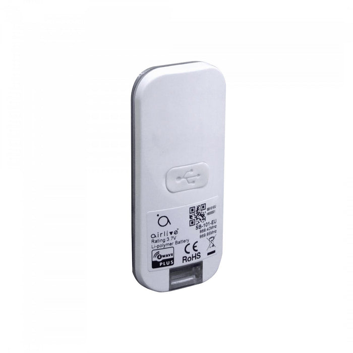 Botón de Pánico Z-Wave Recargable USB Clickbox