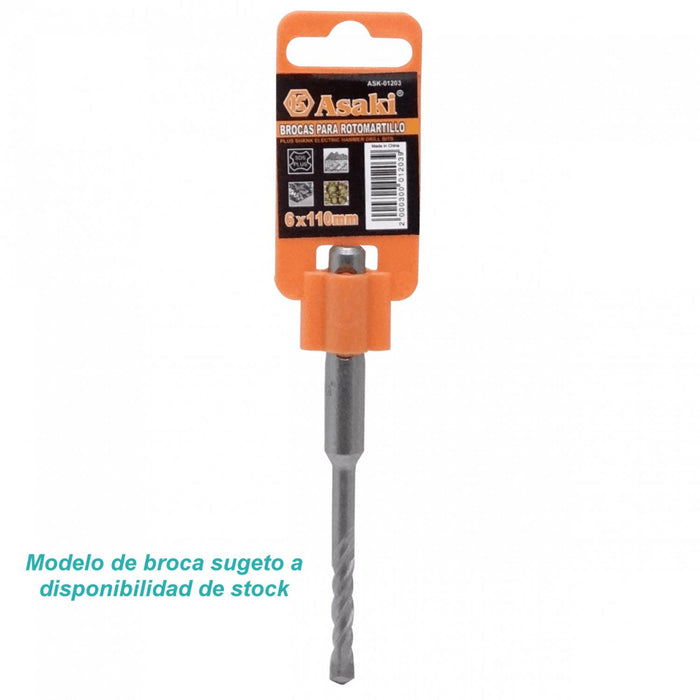 Broca de concreto SDS sim-Hilti 6mm x Clickbox