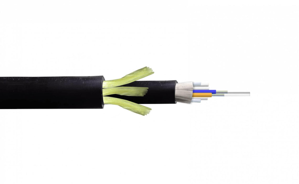 Cable ADSS Monomodo 24 Fibras G652D 200m Clickbox