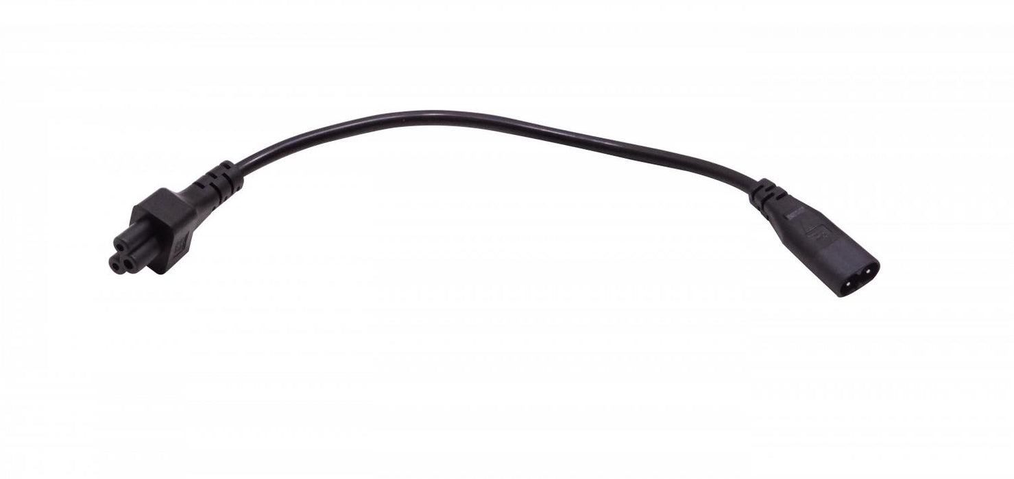 Cable de alimentación Figura 8 C8 Macho a Trebol Clickbox