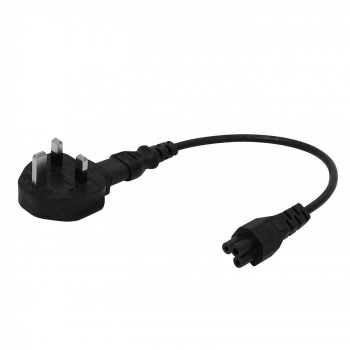 Cable de alimentación UK-Macho/C7-Hembra + Cable Clickbox