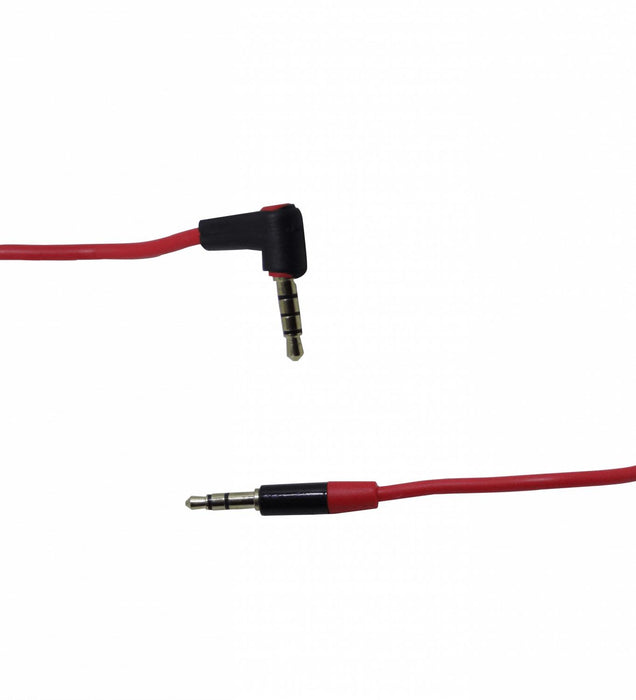 Cable de Audio 3,5mm a 3,5mm 90° Macho a Macho 1 Clickbox