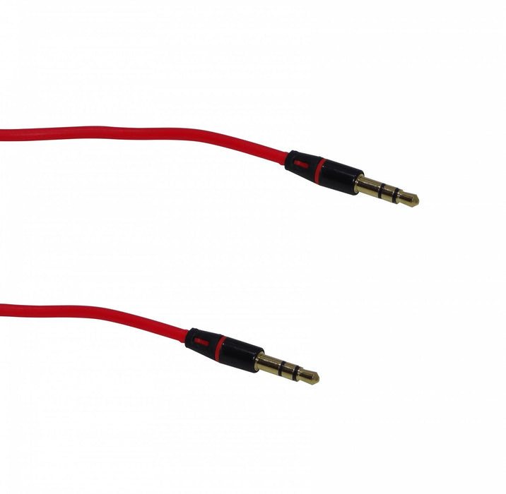 Cable de Audio 3,5mm Macho a Macho 1,2m Clickbox