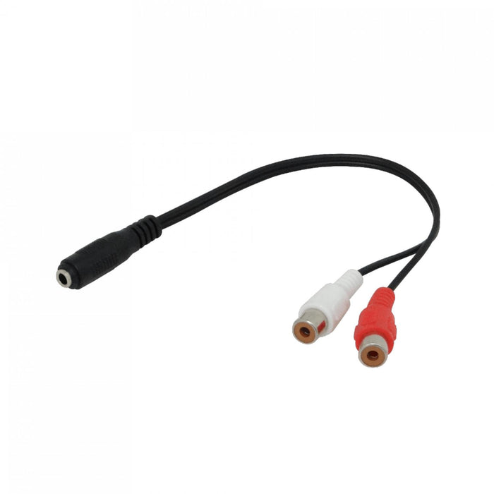 Cable de audio y video 3,5mm-H a 2-RCA-H Clickbox