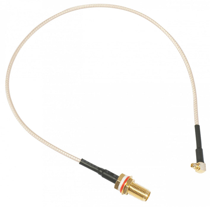 Cable coaxial armado MMCX-M a RPSMA-H Clickbox