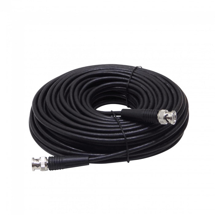 Cable Coaxial CCTV RG59 20mt Negro BNC-M Clickbox