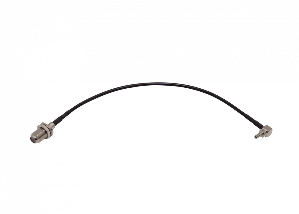 Cable coaxial CRC9-M-90Âş a F-Hembra RG174 Clickbox