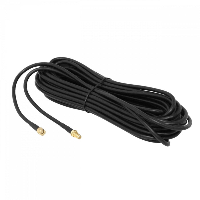 Cable Coaxial Negro 10m RPSMA-Hembra a Clickbox