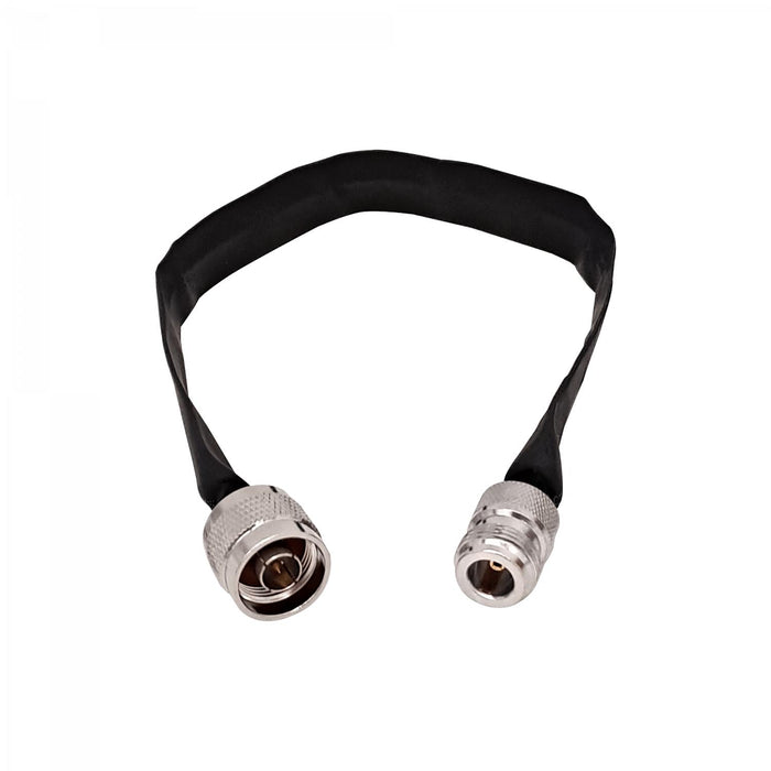 Cable coaxial NMTNH GENERICO 30cm plano N-Hembra Clickbox