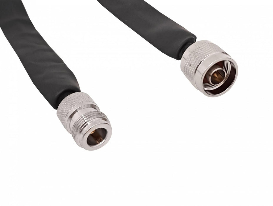 Cable coaxial NMTNH GENERICO 30cm plano N-Hembra Clickbox