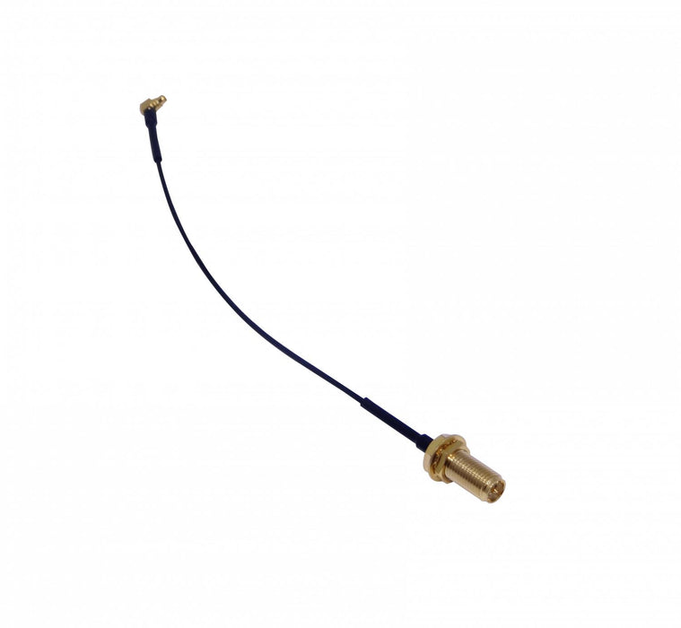 Cable coaxial RFEL MMCX-Macho RPSMA-Hembra/13mm Clickbox
