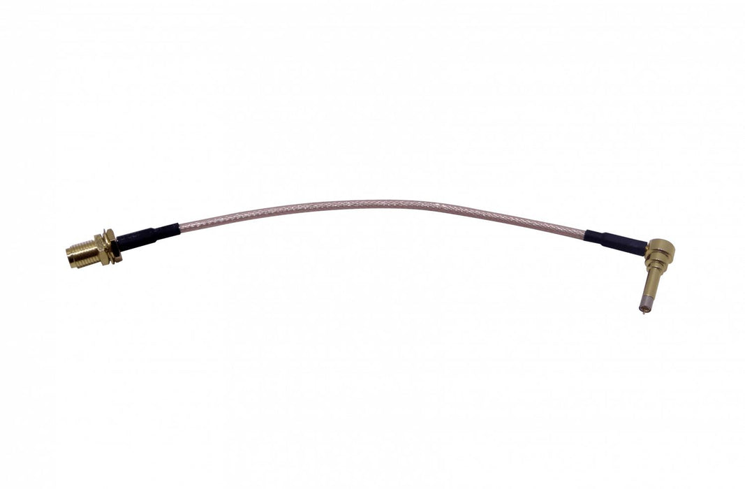 Cable Coaxial RG316 90° Macho a SMA Hembra Clickbox