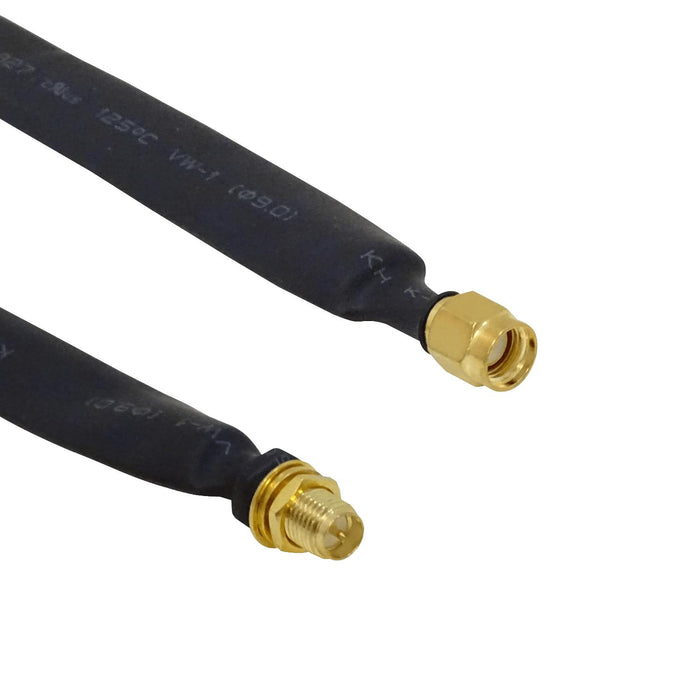 Cable coaxial RPSMA-H a RPSMA-M 25cm Clickbox