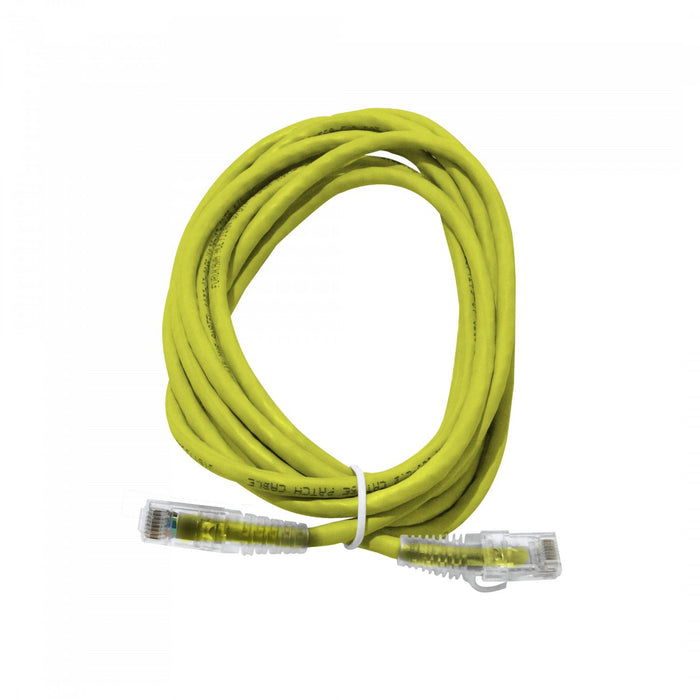 Cable de conexión Cat5e amarillo de 3 Clickbox