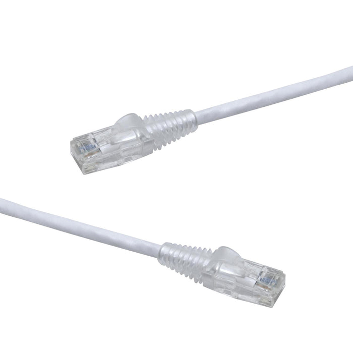 Cable de conexión Cat5e blanco de 1 metro U/UTP Clickbox