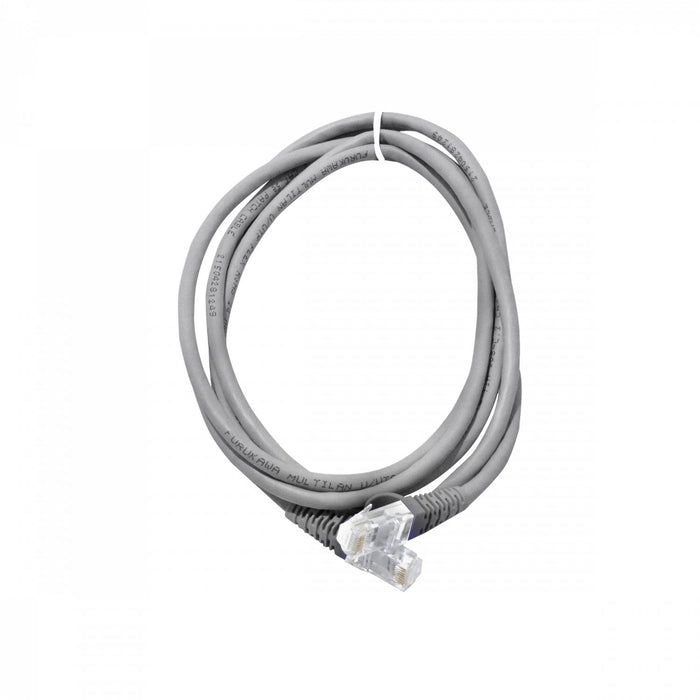 Cable de conexión Cat6 de 2 metros en gris, con Clickbox