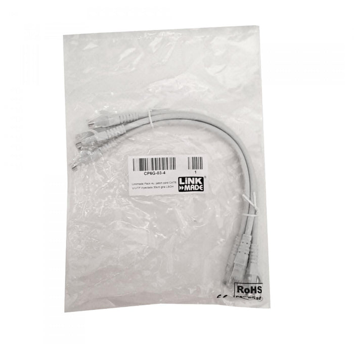 Cable de conexión CAT6 LINKMADE inyectado de 30 Clickbox