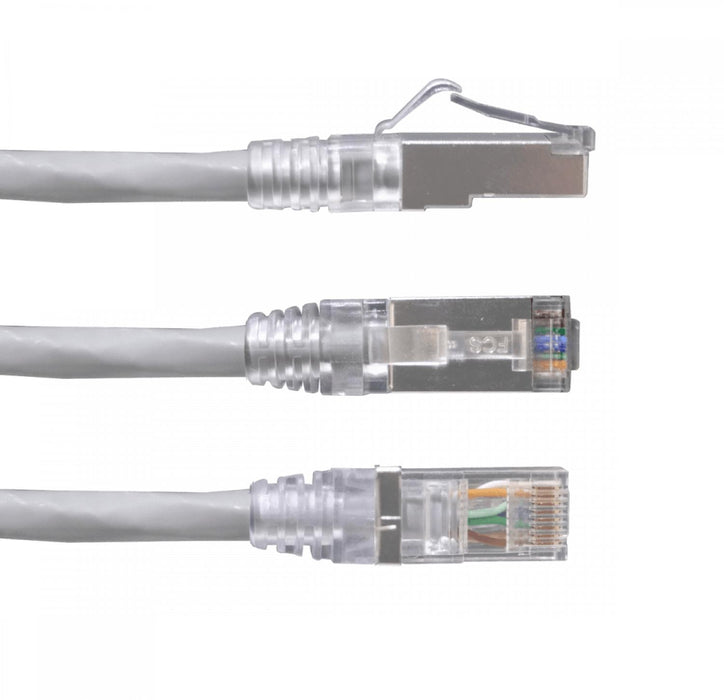 Cable de conexión Cat6A FURUKAWA 1mt Gris F/UTP Clickbox