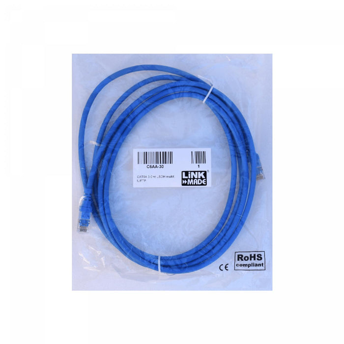 Cable de conexión Cat6A U/FTP de 3 metros con Clickbox