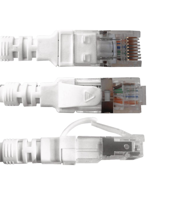 Cable de conexión Cat6A U/FTP de 7 metros, blanco Clickbox