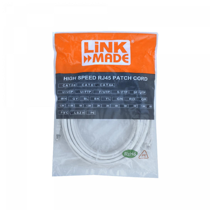 Cable de conexión Cat6A U/FTP LINKMADE 10mt Clickbox
