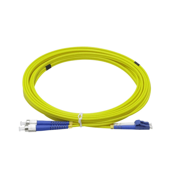 Cable de conexión LC-FC Monomodo SM Duplex 5mt Clickbox