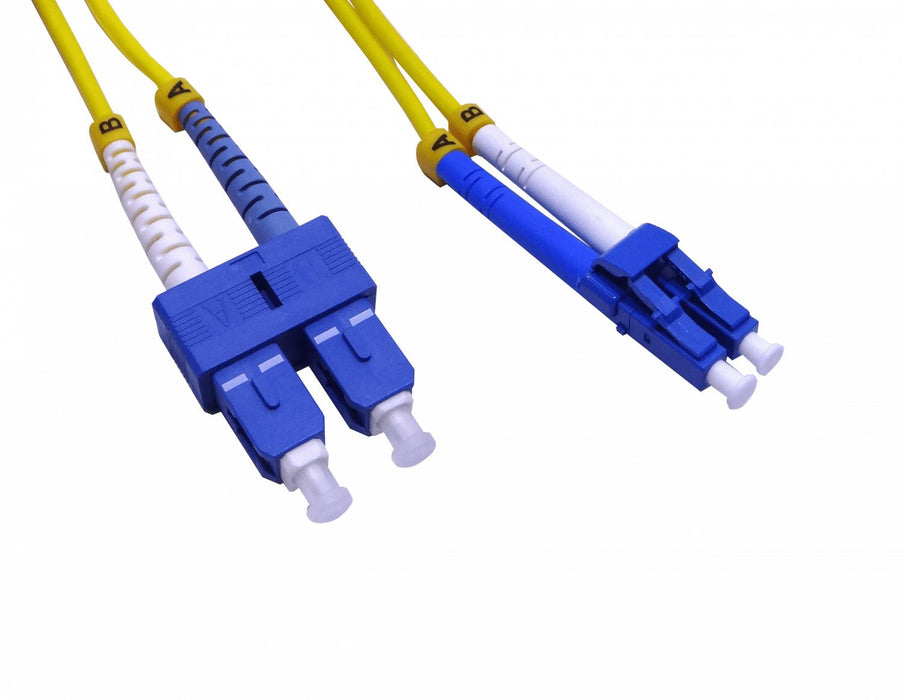 Cable de conexión LC-SC monomodo SM duplex de Clickbox