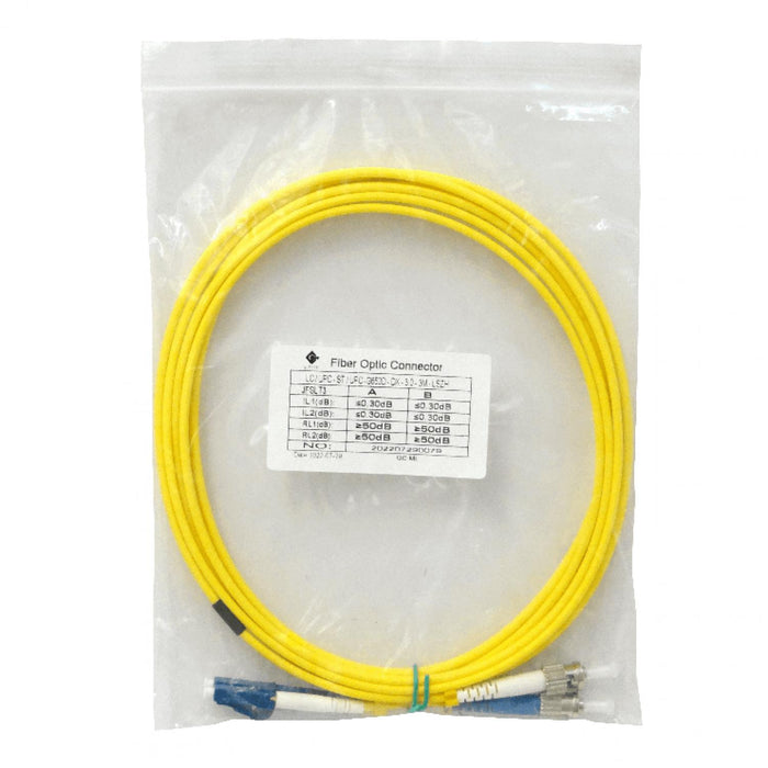 Cable de conexión LC-ST monomodo de fibra óptica Clickbox