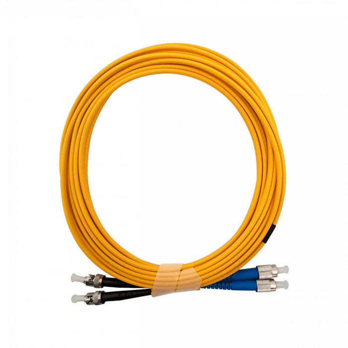 Cable de conexión monomodo ST-FC de 5mt, fibra Clickbox